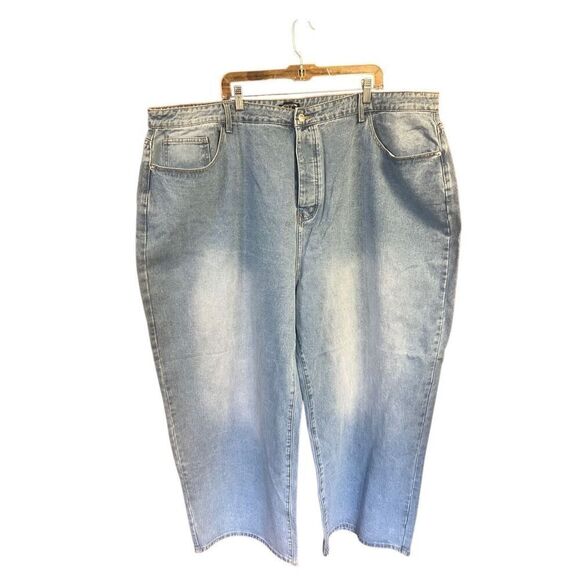 Pretty little things Womans Boyfriend Button Fly Jeans Sz 26W NWT - Picture 1 of 8